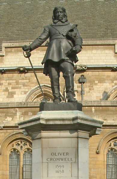 Bức tượng Oliver Cromwell